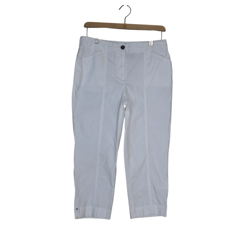 Chico's Women's S Chico's 0 Lightweight White Capri Pants